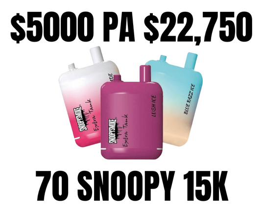 $5,000 pa $22,750 SNOOPY ENVIO GRATIS