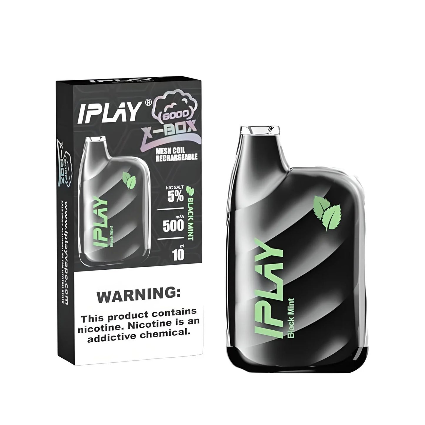 IPLAY BOX NEGRO 6,000